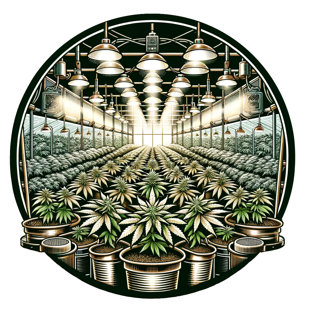cannabis social club farm logo AAA